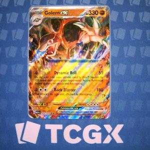 Pokemon - Golem ex - 076/165 - SV: Scarlet & Violet 151 - Holo - Double R NM - Picture 1 of 1