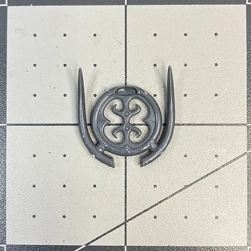 40K SLAANESH SYMBOL / EMBLEM / ICON bit hedonites GW Chaos Daemonettes bits BD25 - Image 1 of 1