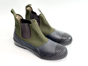 BRANDNEU Moonstar FEINE VULKANISIERTE Slipper Schuhe, Stiefel GRÜN/SCHWARZ GRÖSSE 9 - Bild 1 von 7
