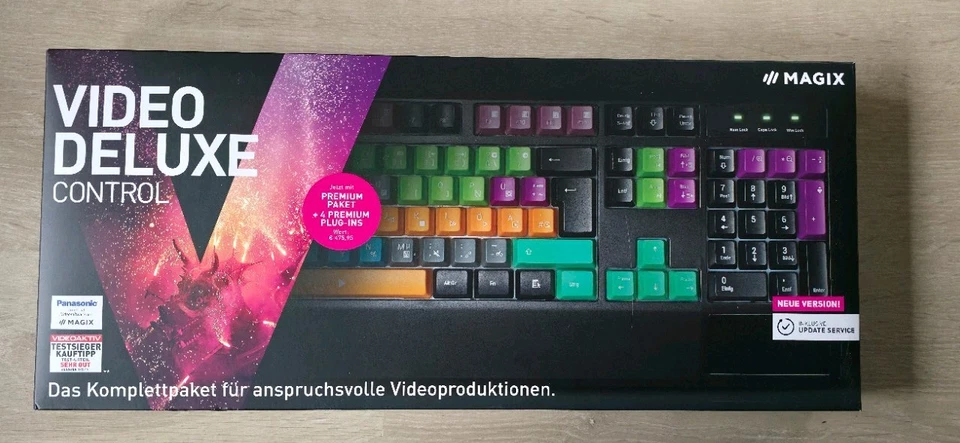 Magix Videoschnitt-Tastatur Rev. 4 für Video deluxe und Video Pro X - Bild 1 von 3