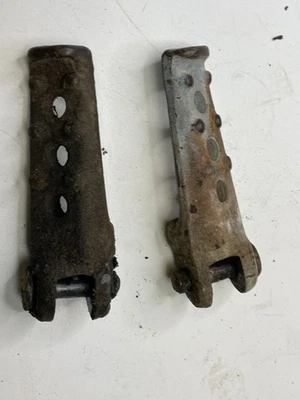 1974 Suzuki TM125 OEM Foot Pegs TM 100 1973 1975 - Image 1 of 2
