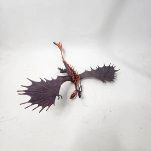 2010 How To Train Your Dragon Monstrous Nightmare Figur 13" Variante Purple Oran - Bild 1 von 12
