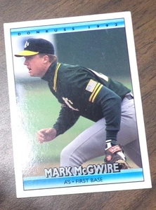 Mark McGwire as First Base, DonRuss/Leaf 1991, #348, Mint - Picture 1 of 2