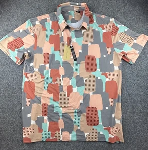 Swing Juice Nuevo GOLF ABSTRACTO CAMUFLAJE HOMBRE POLO Talla XXL (o) - Imagen 1 de 9