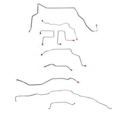 Kit completo de línea de freno para Chevrolet Blazer 2001-2005 4x4 ZR2 acero CBK0011OM Foto 1 de 4