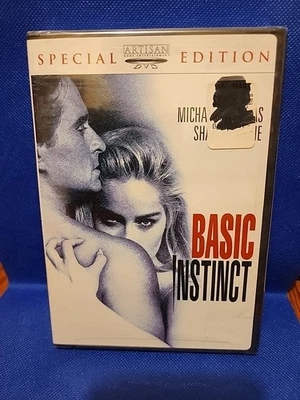 Basic Instinct (DVD, 1992, Special Edition - Rated R) New Sealed- SHARON STONE - Image 1 of 2