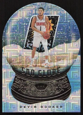 2020-21 Panini Crown Royale Sno Globe Asia Gold #21 Devin Booker Phoenix Suns - Image 1 of 2
