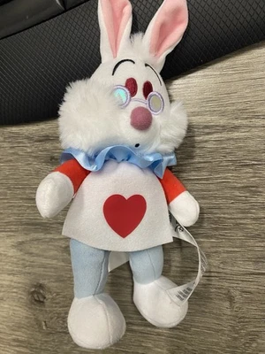 DISNEY NUIMO WHITE RABBIT ALICE IN WONDERLAND PLUSH RARE - Image 1 of 2