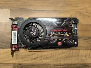 ATI Radeon HD 5770 1GB DDR5 PCI-E Graphics Card - FAULTY -Works in VGA mode only - Picture 1 of 9
