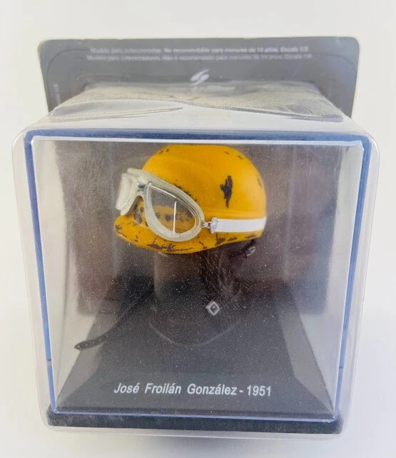 JOSE FROILAN GONZALEZ 1951 FERRARI FORMULA 1 MINI HELMET (SCALE 1:5) BRAND NEW - Image 1 of 4
