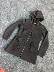 MERRELL Women’s Delilah Full-Zip Long Hoodie Jacket Medium Brown Outdoor EUC - Picture 1 of 9