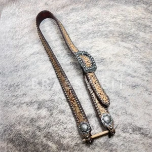 Running Roan Tack Custom Bling Western Headstall - Picture 1 of 1