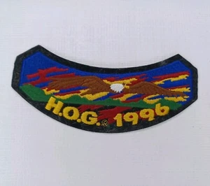 H.O.G. Harley Owners Group Patch Vintage 1995 - Picture 1 of 5