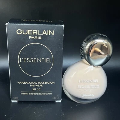 Guerlain L'essentiel Natural Glow Foundation 16H Wear 00C/Porcelain Cool *READ* - Image 1 of 4