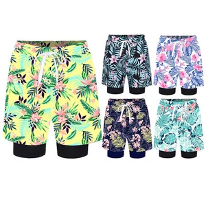 Kids Boys Trunks Paddle Short Pants Sport Boyshorts Beach Bottoms Fitness Water - Picture 1 of 44