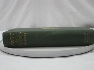 Antike Musik und Moral H.R. Haweis HC 1897 sehr guter Zustand - Bild 1 von 4