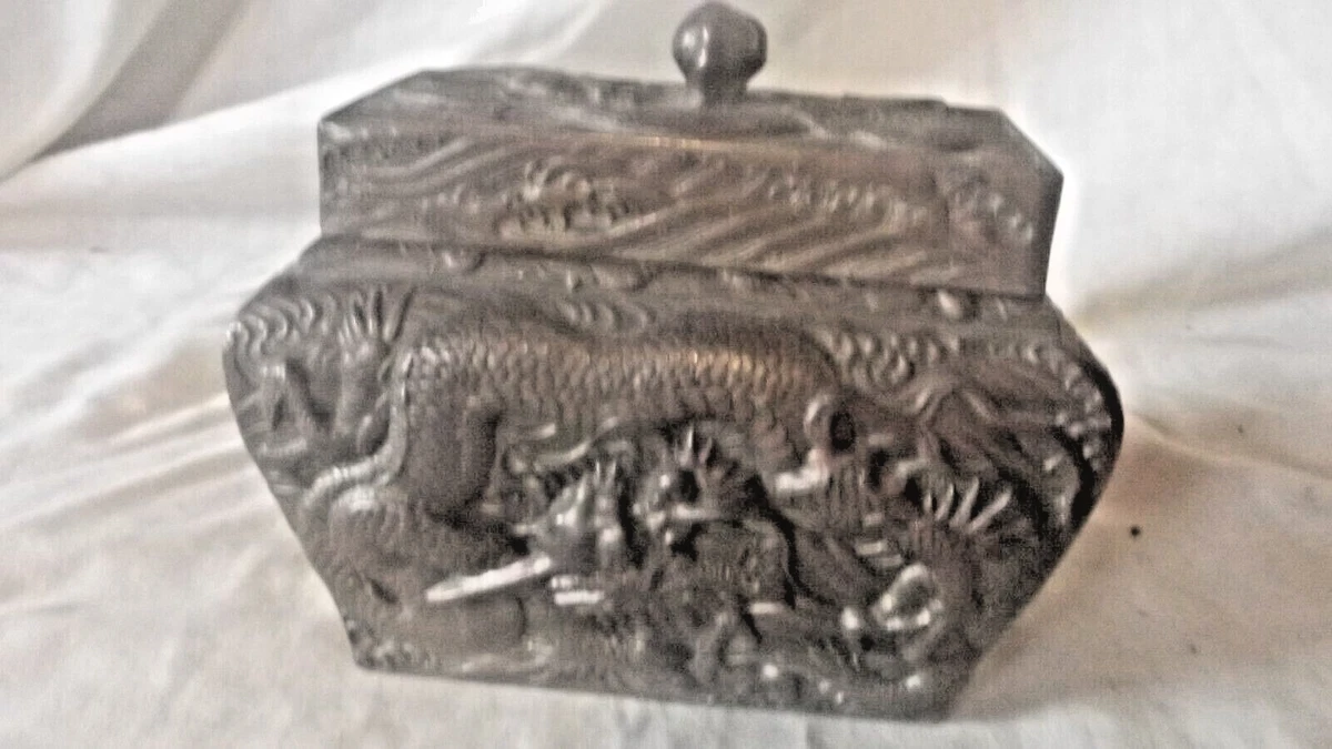 铜日本古董盒子| eBay