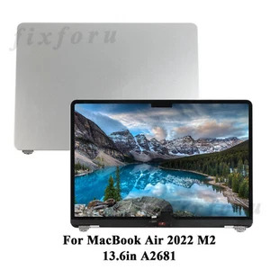 OEM For Apple Macbook Air 2022 M2 A2681 13.6in 4074 LCD Screen Display Assembly - Picture 1 of 8