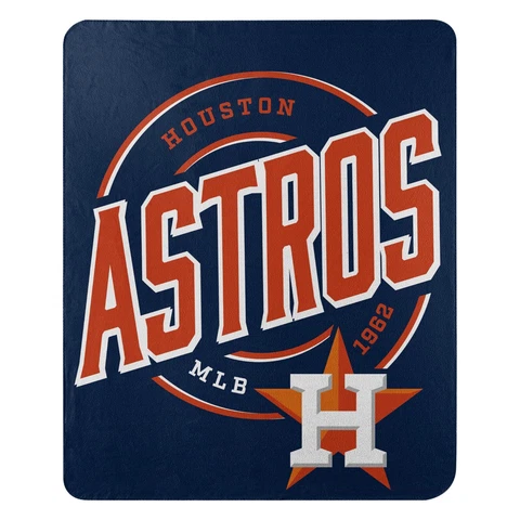 Houston Astros Fleece Throw Campaign Official MLB 50x60 Cover