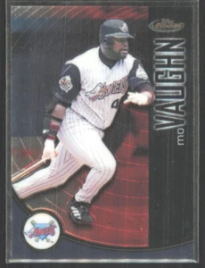 2001 Topps Finest Mo Vaughn Anaheim Angels #108 - Picture 1 of 2