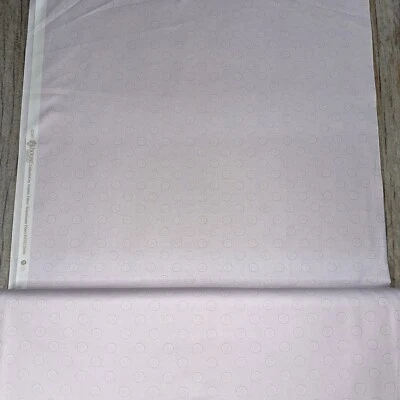 New Annette Tatum Dottie, Pale Pink 💯 Cotton Fabric 1 Yard Westminster Fibers - Image 1 of 3