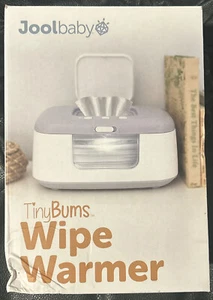 New Jool Portable Baby Tiny Bums Wipe Warmer & Dispenser LED Nightlight Gray - Picture 1 of 3