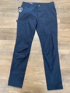 Kuhl Renegade Afire Herren 34 x 34 Chino Khaki Marineblau Wandern Freizeit Cargo Hose - Bild 1 von 9