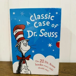 Dr. Seuss A Classic Case 20 Book Set Box Collection Pack NEW - Picture 1 of 4
