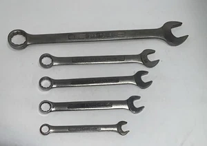 Vintage Craftsman 5 PC Set SAE Combination Wrench Set VV - VA 1" - 7/16” USA - Picture 1 of 7