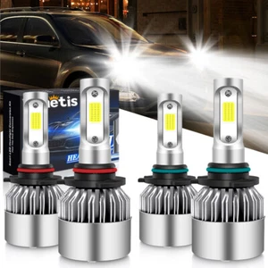 4pc Combo kit LED Headlight Bulbs High + Low Beam For Dodge Avenger 2010-2014 - Picture 1 of 8