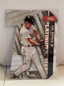 2021 Topps Series 1 CAL RIPKEN JR PLATINUM PLAYER Die Cut ORIOLES #PDC-3 - Picture 1 of 2