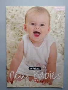 BABIES CLOTHES KNITTING PATTERNS - 7 designs, Ages 0-2 - PATONS No. 3549-Book 1 - Picture 1 of 9