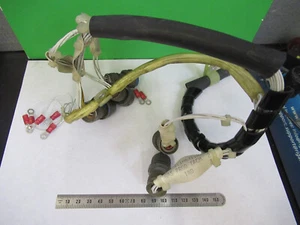 AIRCRAFT PART CUTOFF CABLE HARNESS BELL 206 CONNECTORS AS PICTURED S7-A-44 - Picture 1 of 15
