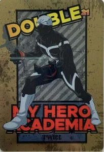 Twice My Hero Academia Character Clear card Japan Japanese Fight No.166 anime - Picture 1 of 12