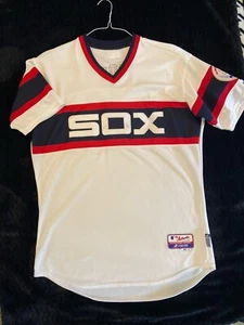 RETRO CHICAGO WHITE SOX ALEX RIOS #51 WITH 50th ALL STAR PATCH COOL BASE -LARGE - Picture 1 of 7