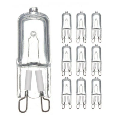 10x Halogen 220V-240V Crystal Clear G9 2 Pin Capsule LED Bulb Light - Image 1 of 4