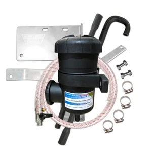 ProVent Catch Can DUAL Bracket Kit for Nissan Navara (apr2015-on) D23 NP300 - Picture 1 of 9