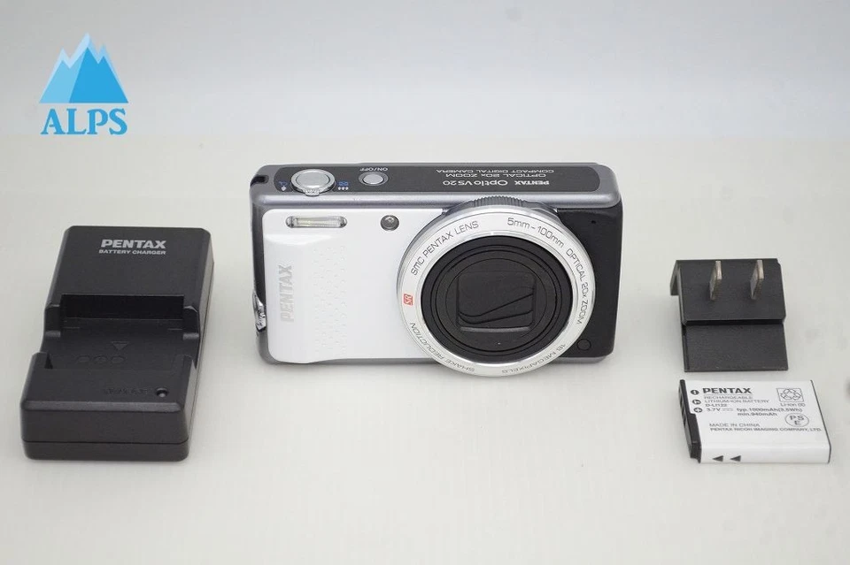 [Mint] PENTAX Optio VS20 16.0MP Compact Digital Camera Brilliant White #251023l - Image 1 of 4