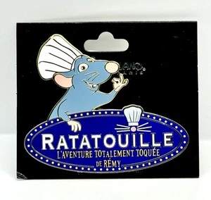 Disney Pin DLP Jumbo Ratatouille Remy Attraction Sign Disneyland Paris HTF - Picture 1 of 3