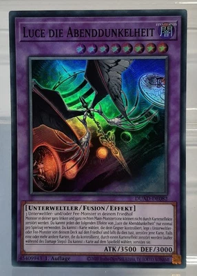 Luce die Abenddunkelheit - Super Rare - DUAD-DE082 - Duelist`s Advance  - DE/NM - Bild 1 von 2