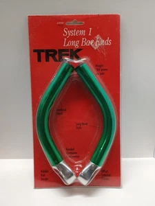 Trek System 1 Long Bar Ends Green new in package - Picture 1 of 5