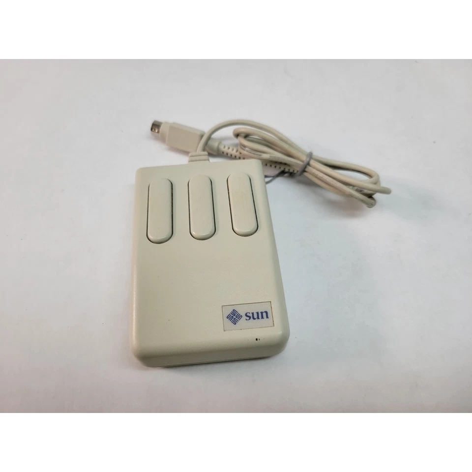 Ratón óptico Vitnage Sun Microsystems M4 370-1170-01 - Probado Foto 1 de 4