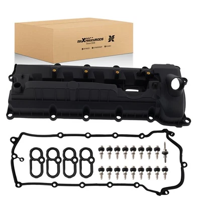 Black Valve Cover for Land Rover Range Rover Sport LR032081 2010-2019 Left - Image 1 of 4