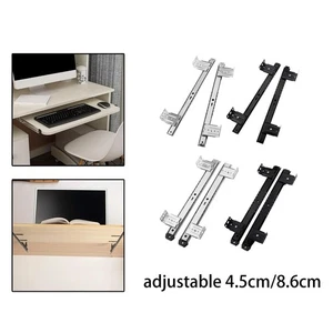 Keyboard Tray Slides Ball Bearing Slides Under Desk - Picture 1 of 52