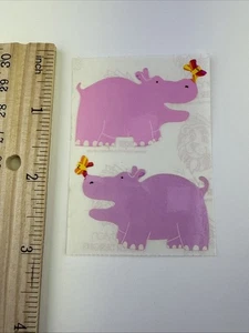 Vintage Sticker Sheet-Sandylion Sticker Module Hippos - Picture 1 of 5