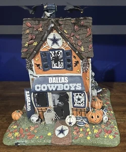 Dallas Cowboys Halloween Spukhaus Haus Danbury neuwertig Figur mit Box - Bild 1 von 7