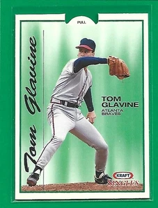 1993 Kraft Singles Superstars Tom Glavine #22 of 30 Atlanta Braves - Bild 1 von 2