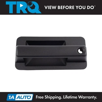 TRQ Front Outside Exterior Black Door Handle LH Driver Side for Kodiak Topkick - Imagem 1 de 4