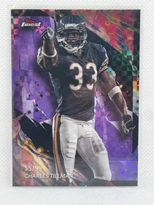 2024 Topps Finest Charles Tillman Non Comune #104 Viola X Fractor /99 - Foto 1 di 2