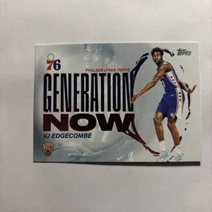 2025-26 Topps Generation Now VJ Edgecombe #GN-3 (RC) 76ers Sixers Rookie - Picture 1 of 2